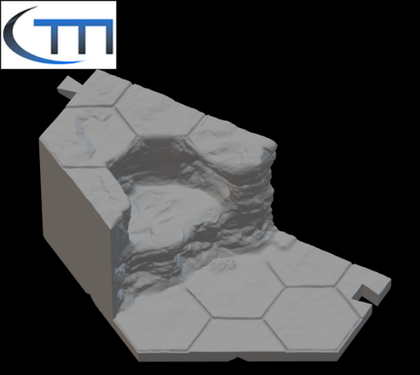 HexTerrain-Hügelmodul 8