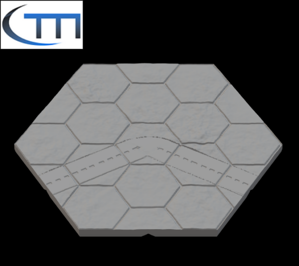 HexTerrain-Straßenmodul 2