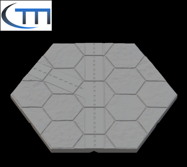 HexTerrain-Straßenmodul 3