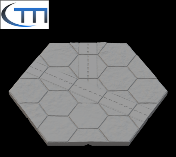 HexTerrain-Straßenmodul 4