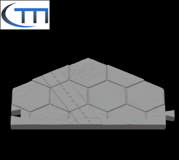 HexTerrain-Straßenmodul 6