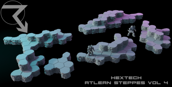 HEXTECH-Hex Hills-Atlean Steppes Vol. 4