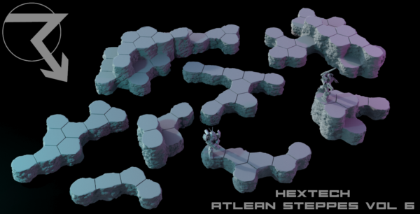 HEXTECH-Hex Hills-Atlean Steppes Vol. 6